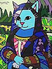 Mona cat by Unknown Artist